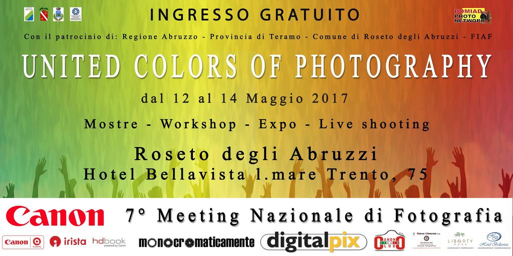 7° Meeting Nazionale di Fotografia UCOP 2017 a Roseto degli Abruzzi