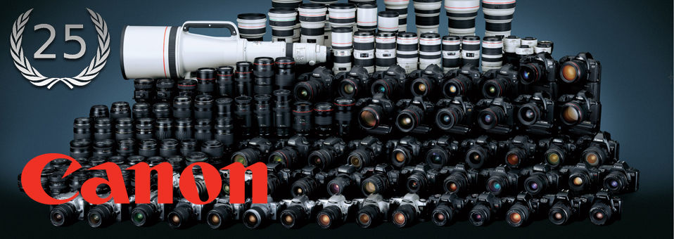 Canon EOS-1 celebra i suoi primi venticinque anni