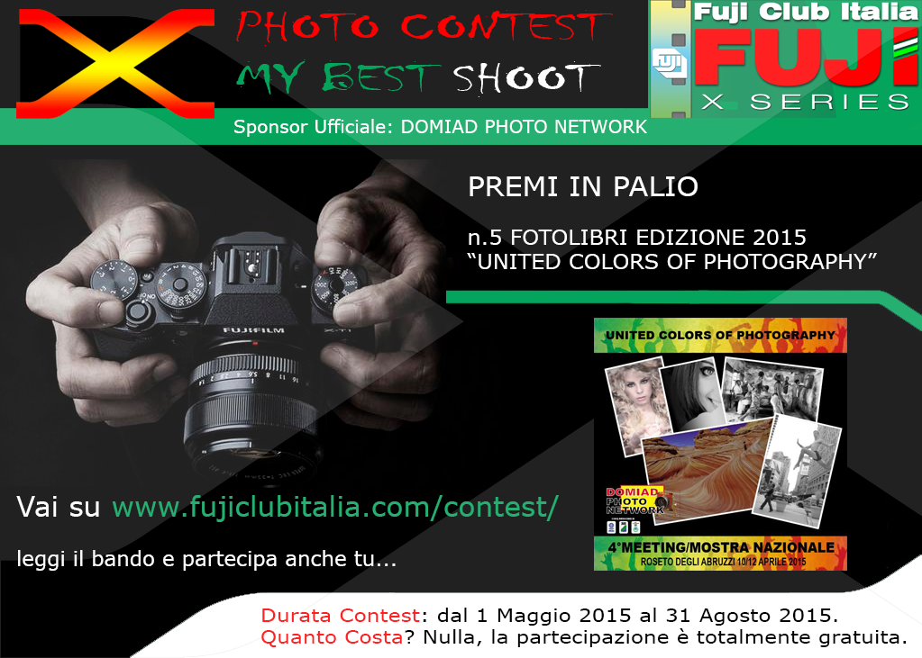Photo Contest “My Best Shoot” – Sponsor: Domiad Photo Network