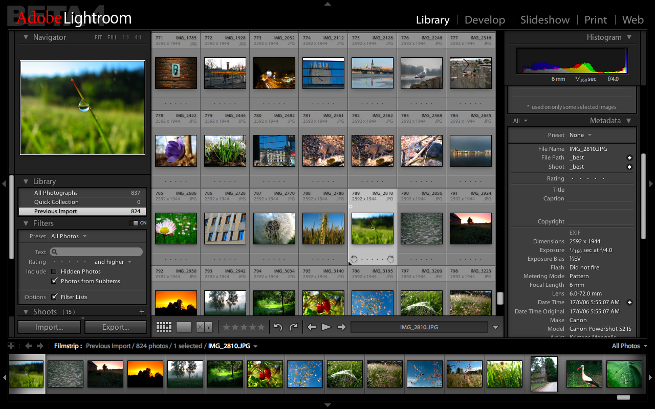 Release Candidate Adobe: Photoshop Lightroom 4.3 e Camera RAW 7.3