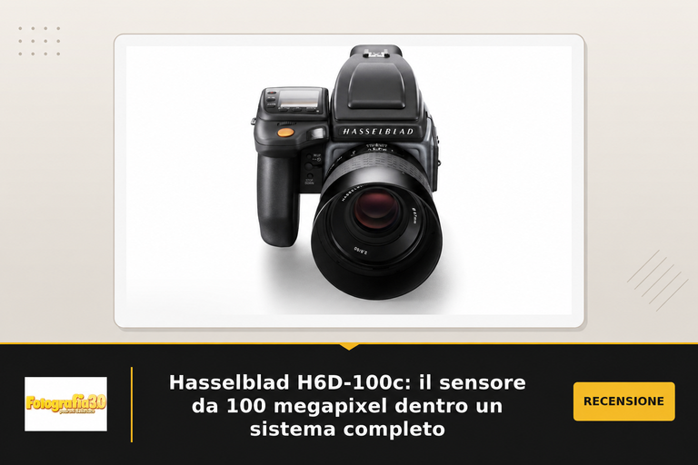 Hasselblad H6D-100c: il sensore da 100 megapixel dentro un sistema completo