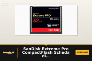 SanDisk Extreme Pro CompactFlash Scheda di Memoria 32 GB, 160 MB/s