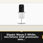 Elgato Wave:3 White, microfono USB premium: una scelta concreta per streaming e podcast