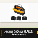Lowepro ProTactic CS 120 III Custodia Modulare per Borsa Fotocamera, Compatibile con Zaino ProTactic 350/450 III, Dimensioni 17 cm x 8 cm x 23 cm, Accessori per Fotocamera