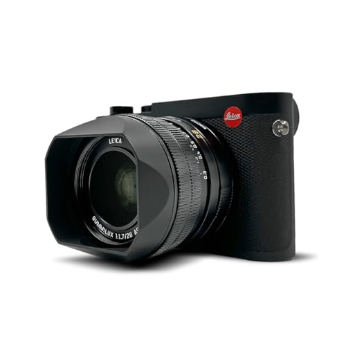 Leica Q3 - Fotocamera digitale compatta e potente (19080) con obiettivo Summilux 28 mm f/1.7 ASPH, registrazione 8K, sensore 60 MP + scheda da 64 GB + borsa + kit di pulizia — foto prodotto Amazon