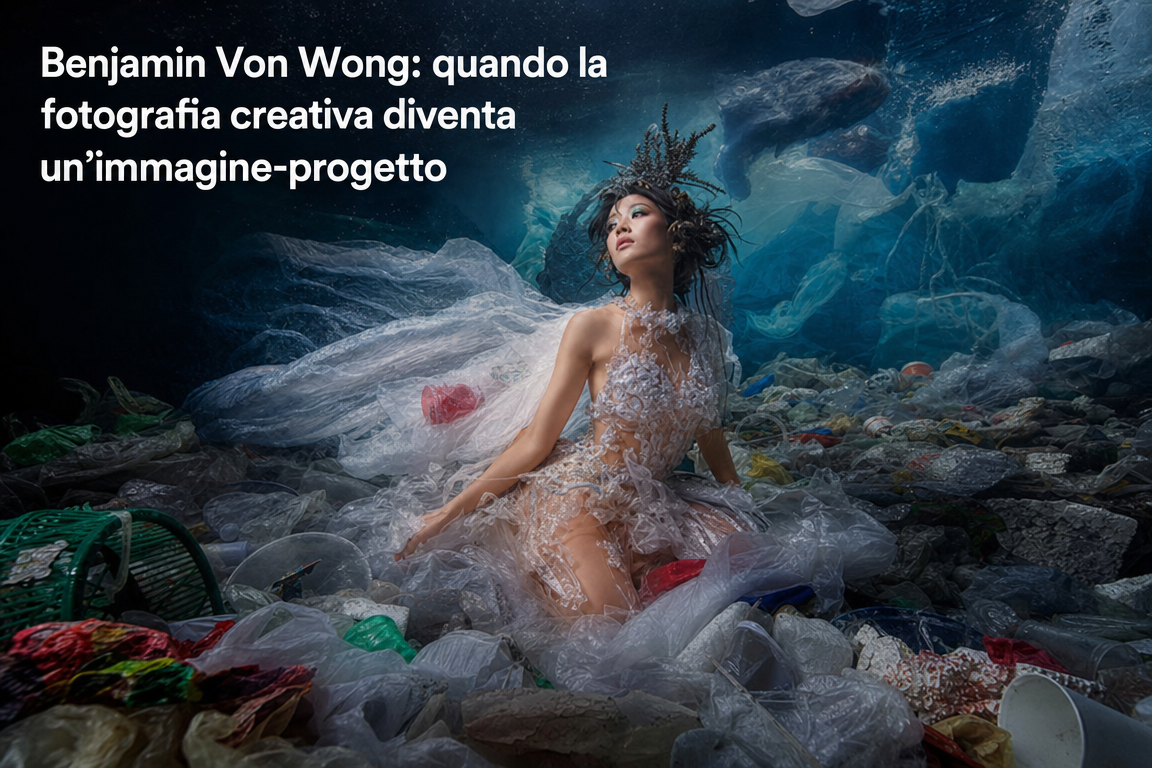 Benjamin Von Wong: quando la fotografia creativa diventa un’immagine-progetto