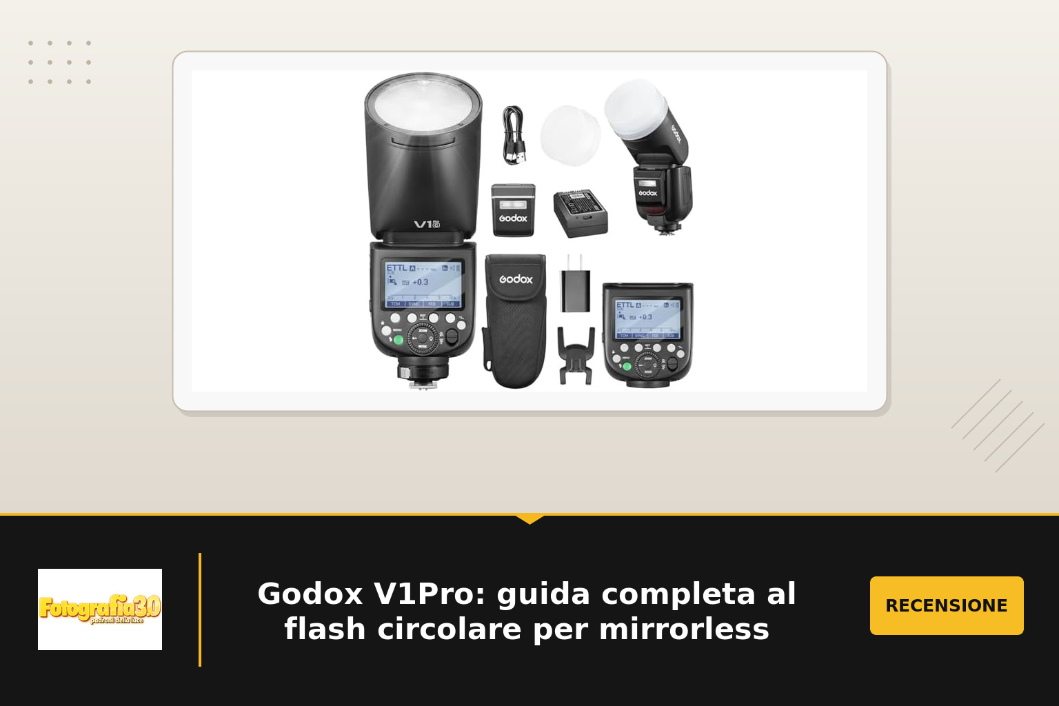 Godox V1Pro: guida completa al flash circolare per mirrorless