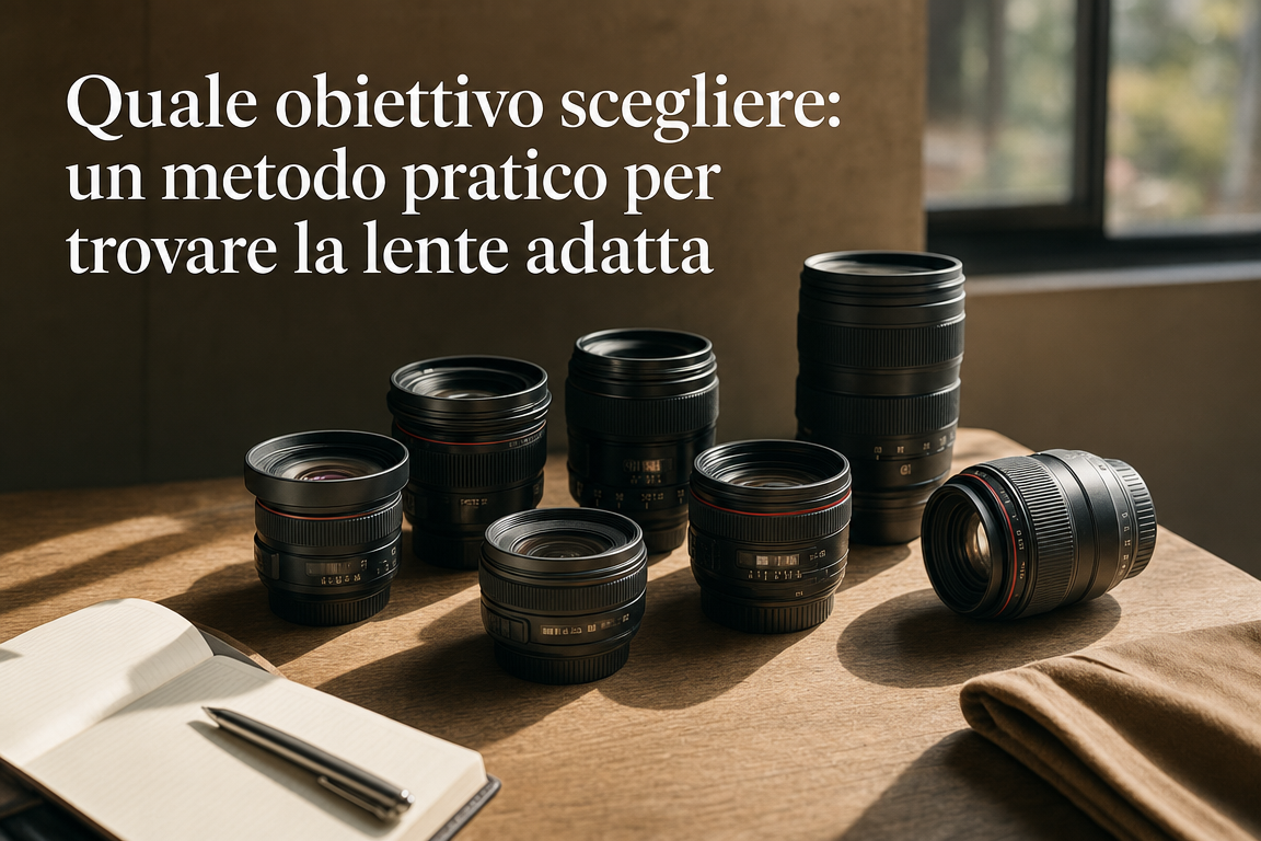Quale obiettivo scegliere: un metodo pratico per trovare la lente adatta