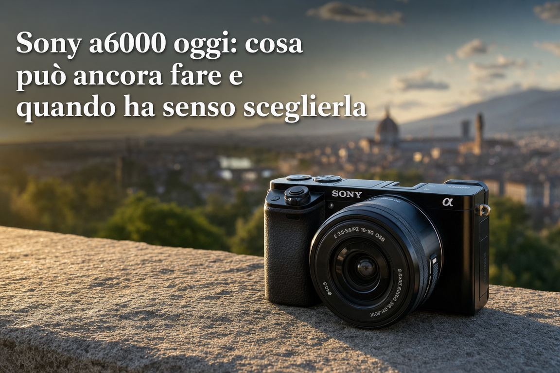 Sony a6000 oggi: cosa può ancora fare e quando ha senso sceglierla