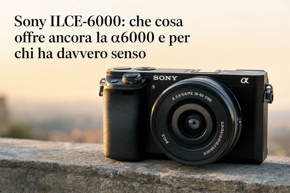 Sony ILCE-6000: che cosa offre ancora la α6000 e per chi ha davvero senso