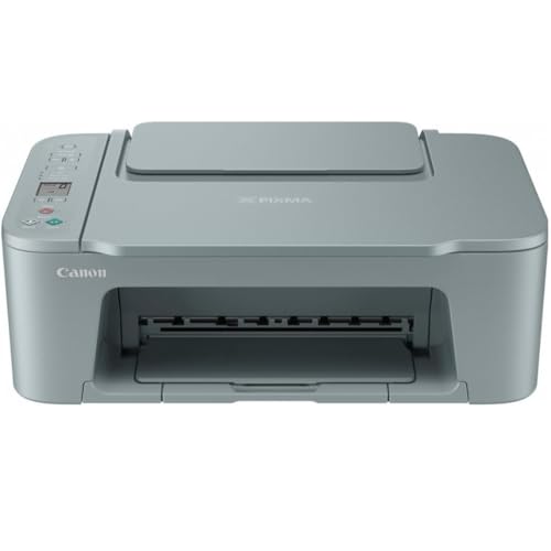 Canon PIXMA TS3752i - Stampante Wireless multifunzione, getto d'inchiostro a colori, stampa, scansione, copia, display LCD da 1,5 pollici, WLAN, Print App, 4800 x 1200dpi, compatibile PIXMA PRINT PLAN