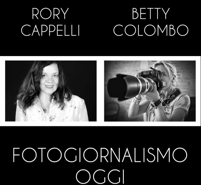 “Betty Colombo e Rory Cappelli: il fotogiornalismo oggi” al 10° Festival Nazionale della Fotografia – United Colors Of Photography – UCOP 2022